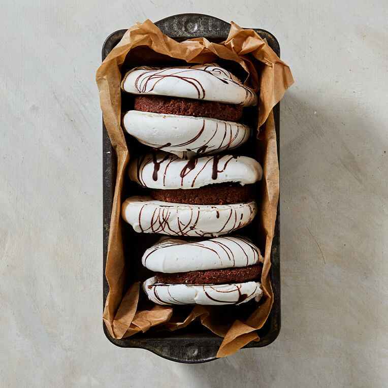 Recipe: »Vegan Meringue Sandwiches«