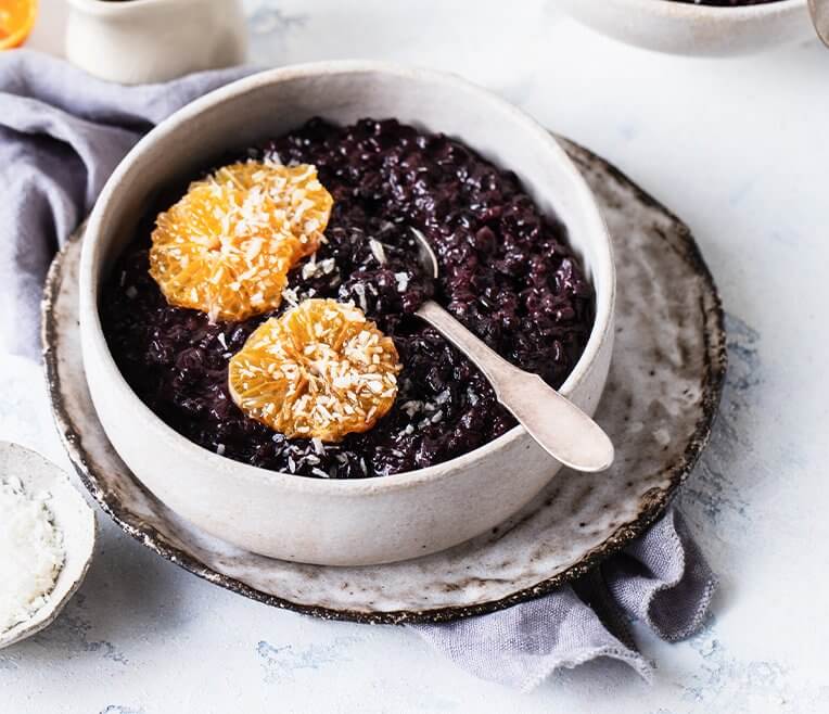 Recipe: »Black Rice Pudding«