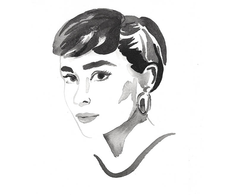 Die Stilikone Audrey Hepburn