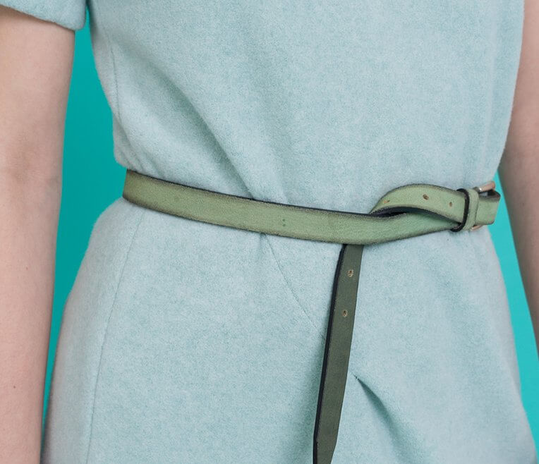 34/3 Mint Green Fleece Dress