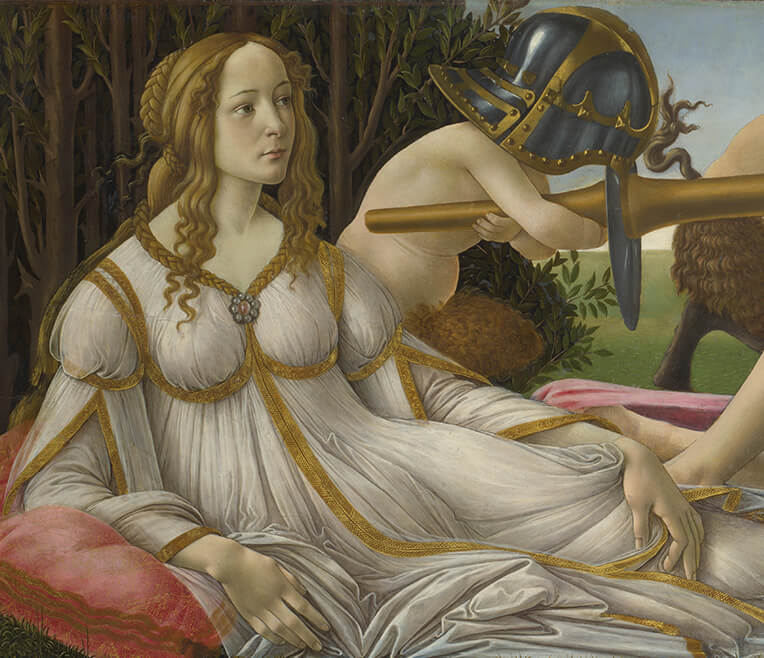 Sandro Botticellis »Venus und Mars« re-interpretiert in Literatur und Film