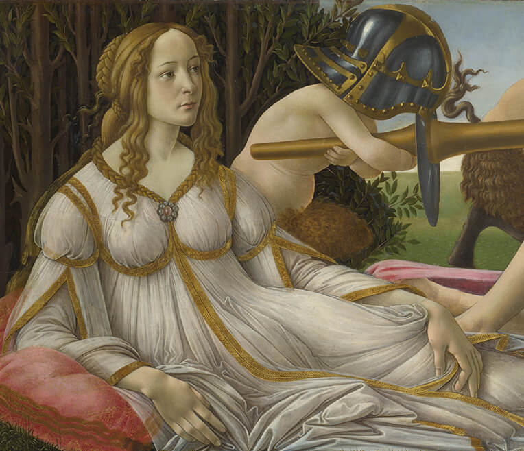 Sandro Botticelli’s »Venus and Mars» re-interpreted in literature and film