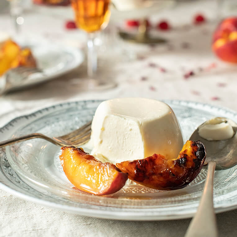 Rezept Amaretto Panna Cotta