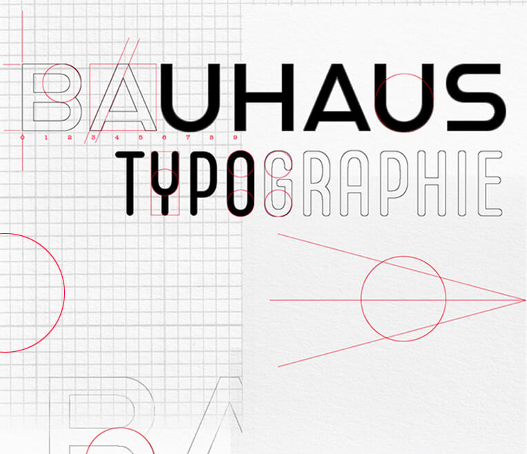 Typography à la Bauhaus