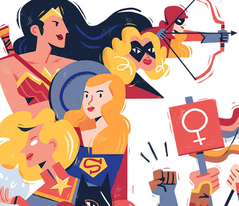 Wonder Woman & Co – Female Superheroes in Comics
