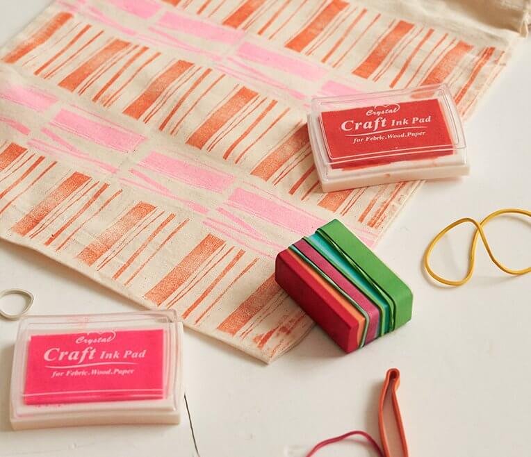 DIY »Rubber band stamp«