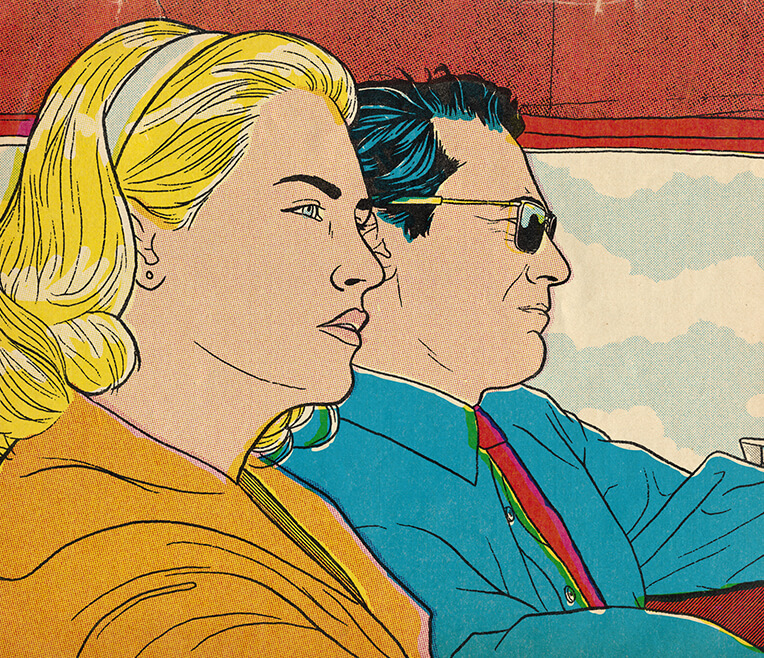 Lichtenstein & Mad Men – The Drapers take a Drive