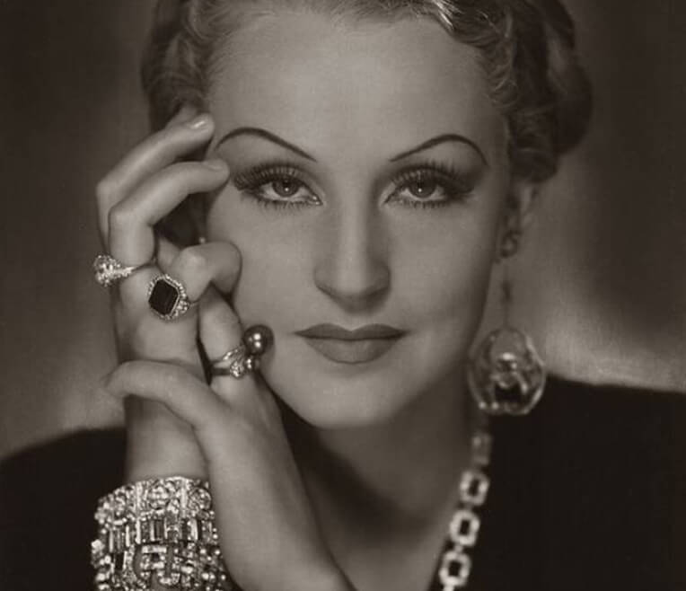 Die Schauspielerin Brigitte Helm