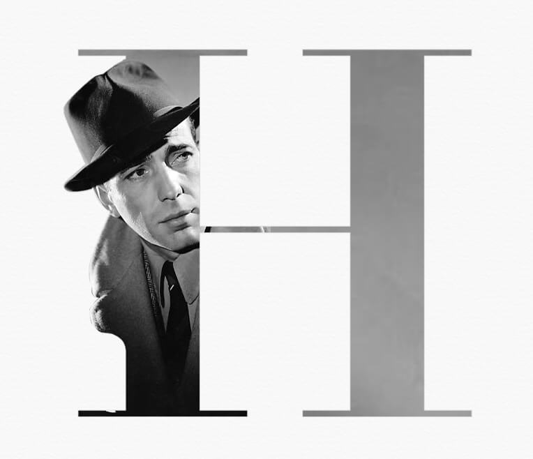 Die Stilikone Humphrey Bogart