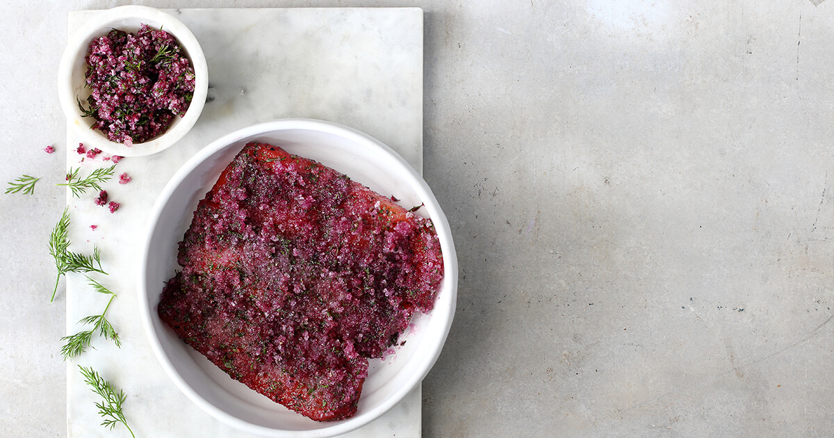 Recipe: »Horseradish salmon gravlax«