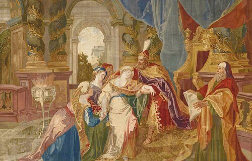 Napoleon und „Die Ohnmacht der Esther“ in Dresden