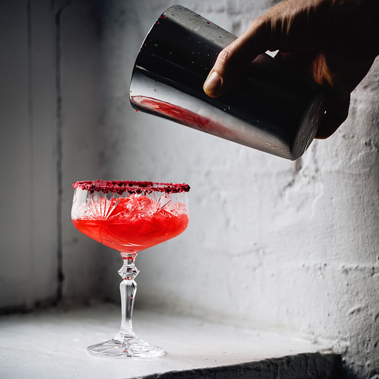 Summer Drink Rezept »Raspberry Margarita«