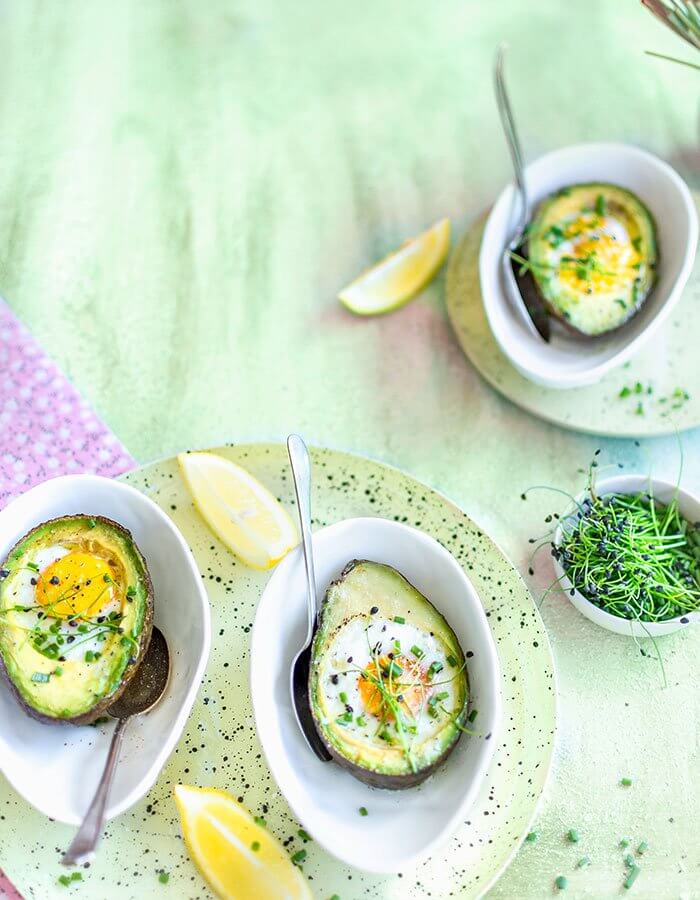Recipe Baked Eggs in Avocado