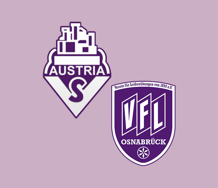 Lila im Fußball