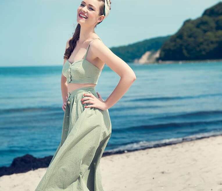 8/9 beach-look 3-in-1