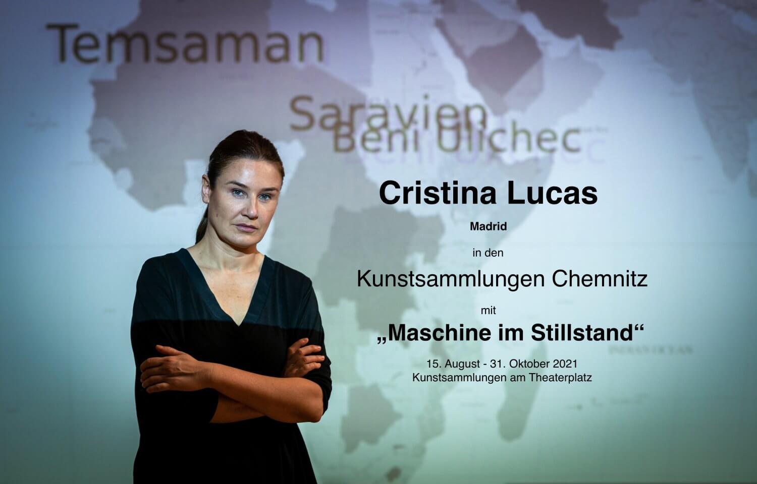&#8222;Maschine im Stillstand&#8220; von Cristina Lucas, Kunstsammlungen Chemnitz