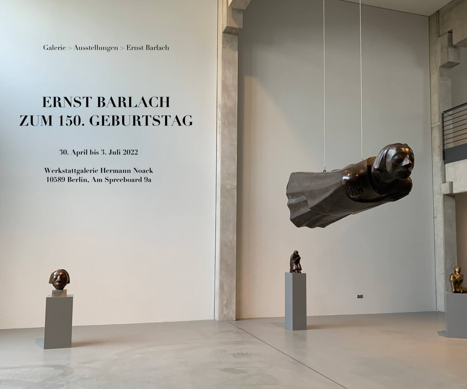 Die Berliner Bildgießerei Hermann Noack präsentiert: ERNST BARLACH &#8211; Künstler des Soseins