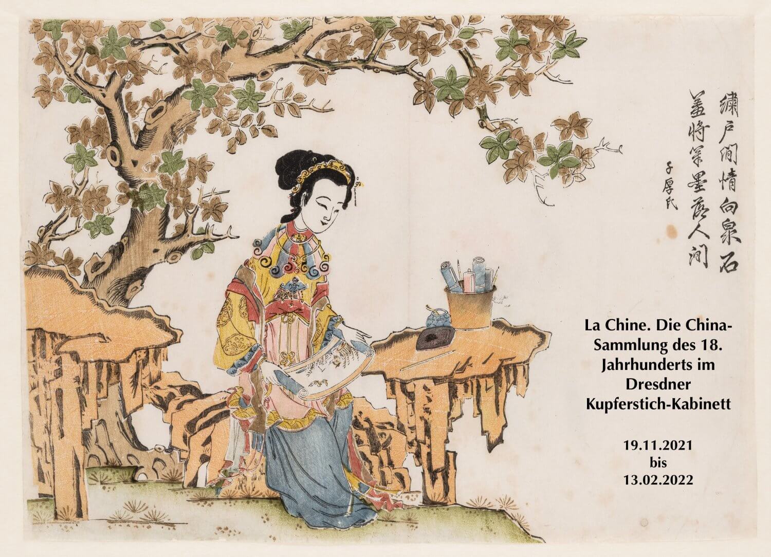 „La Chine. Die China-Sammlung des 18. Jahrhunderts im Dresdner Kupferstich-Kabinett“