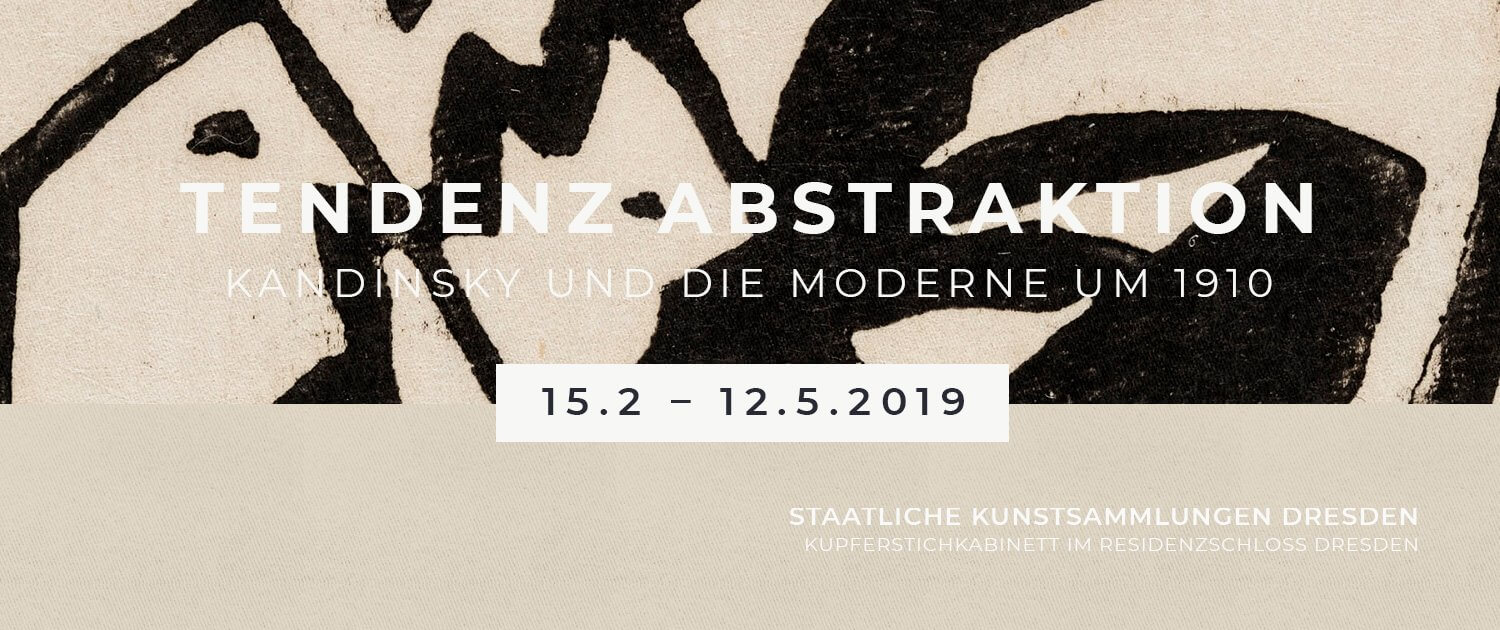 Ausstellung »Tendenz Abstraktion. Kandinsky und die Moderne um 1910 | Hiroshi Sugimoto. Fotografien« in den Staatlichen Kunstsammlungen Dresden