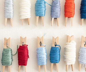 How to: Organize your embroidery threads