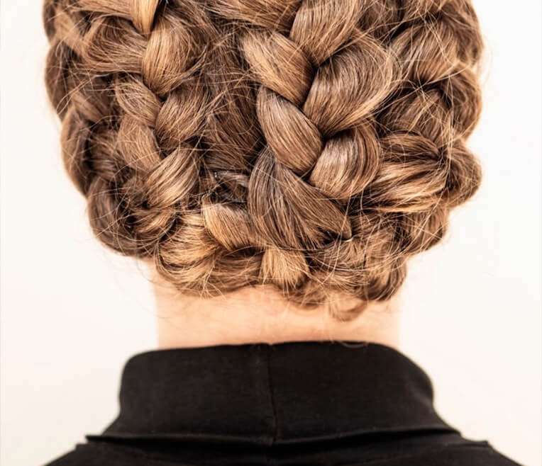 Braided hair styles