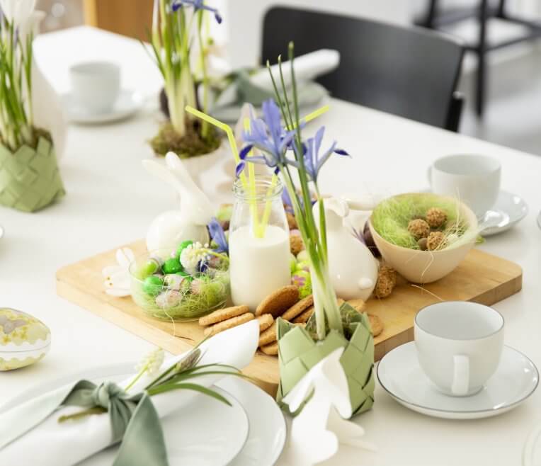 Tisch des Monats: Tischdekoration Ostern 2023