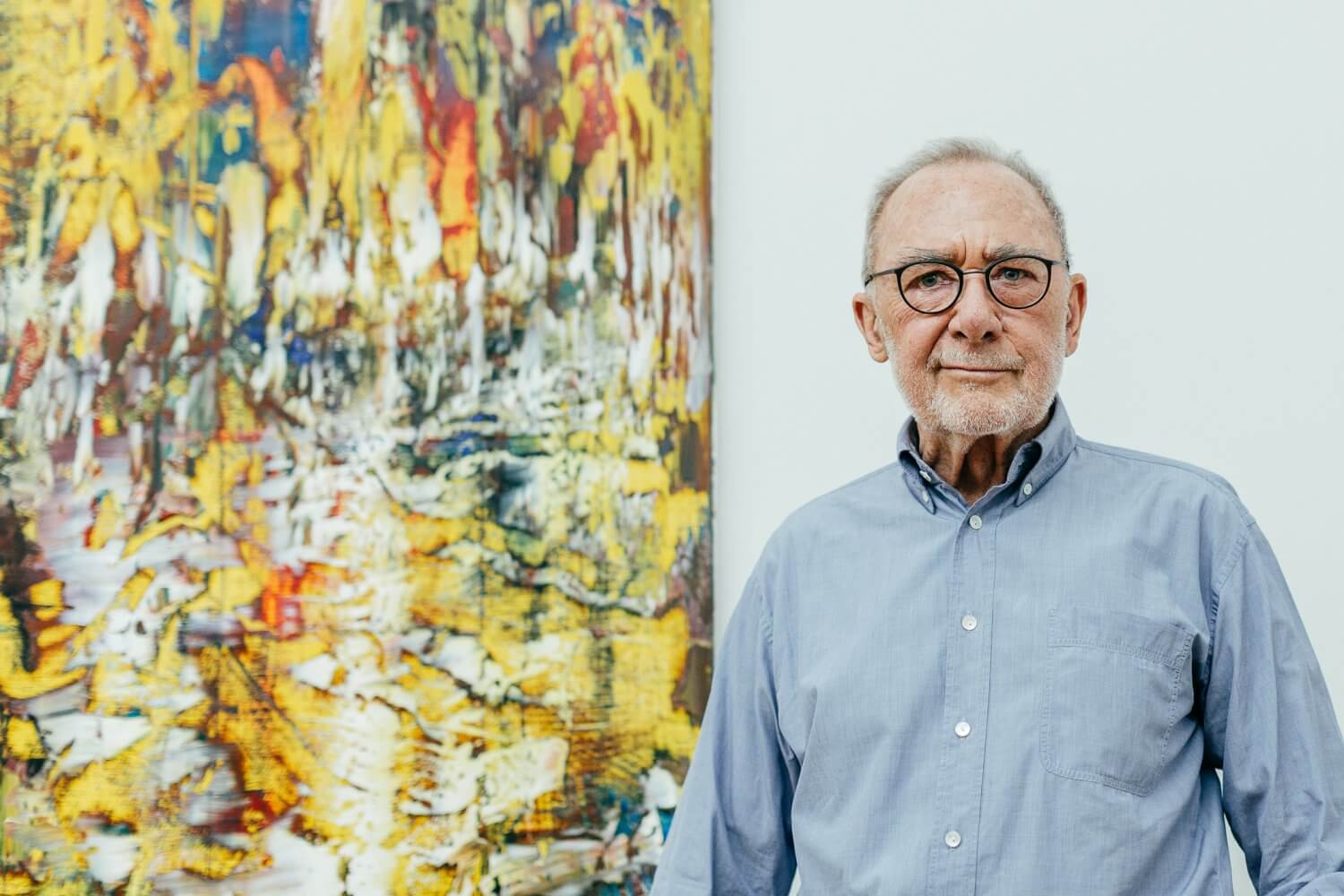 Der Künstler Gerhard Richter feiert seinen 90. Geburtstag