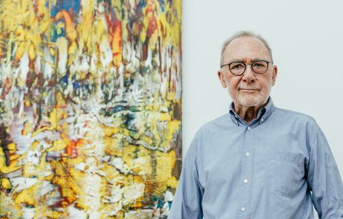 Der Künstler Gerhard Richter feiert seinen 90. Geburtstag