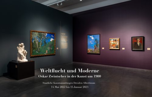 Oskar Zwintscher in Dresden – „Weltflucht und Moderne“