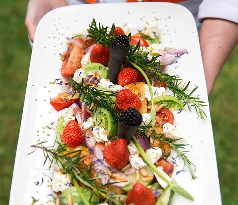 Garden party recipes