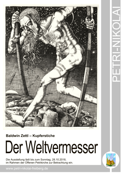 Baldwin Zettl  –  Kupfersticharbeiten in der Freiberger Petrikirche