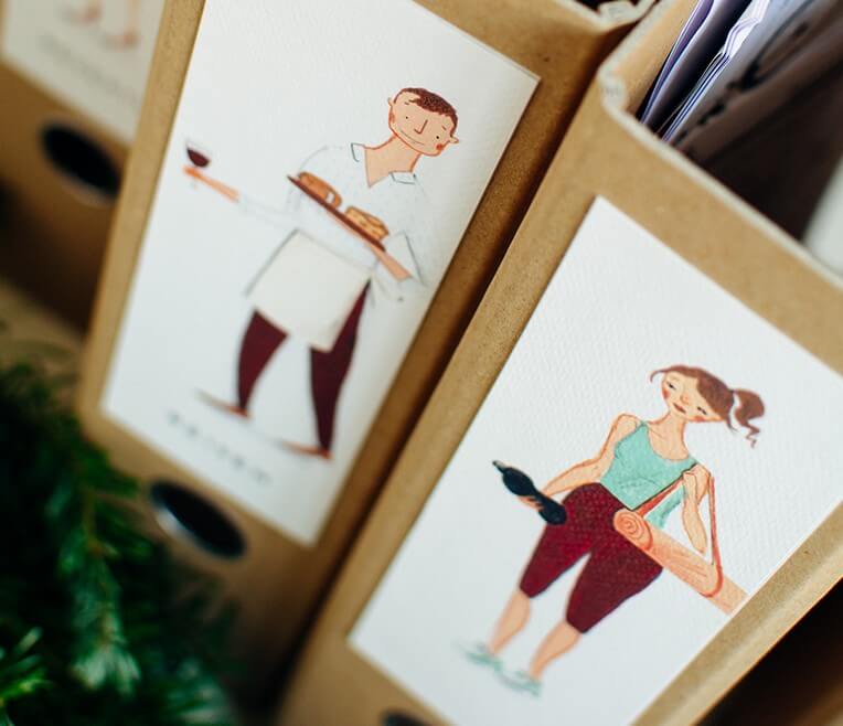 DIY Christmas Gift Collection: “Folder Labels”